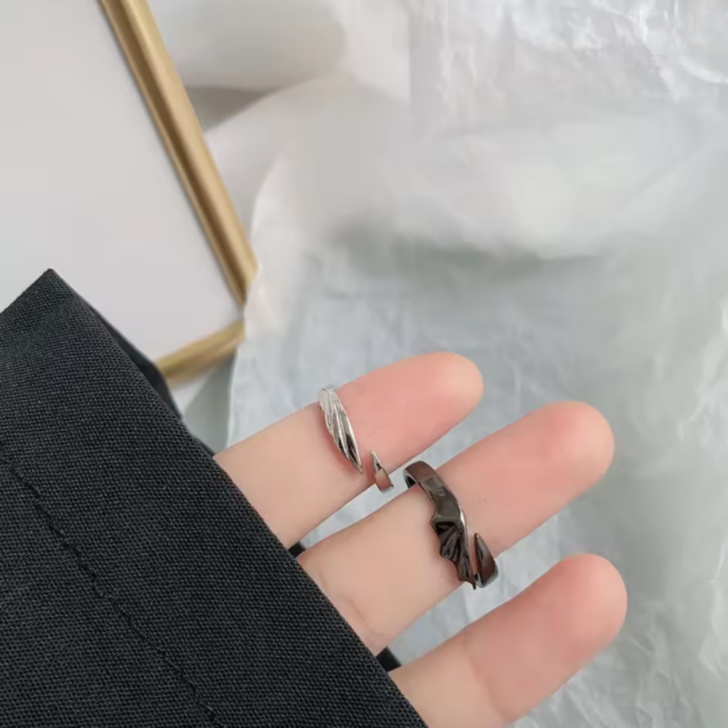 Anillos de dragón en pareja